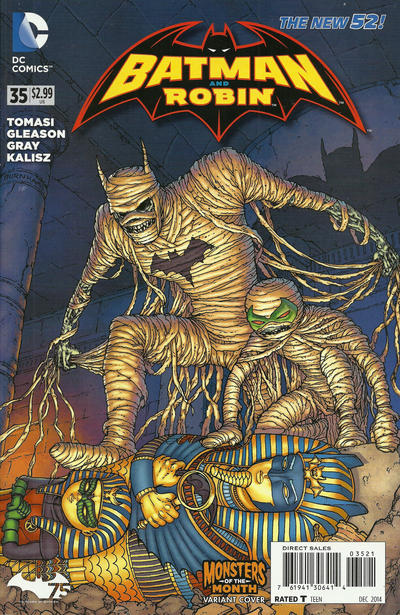 Batman and Robin (2011) #35 Burnham Var