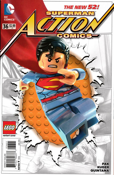 Action Comics (2011) #36 Lego Var