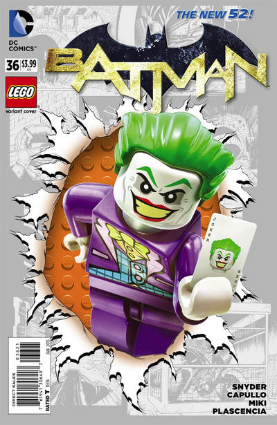 Batman (2011) #36 Lego Var