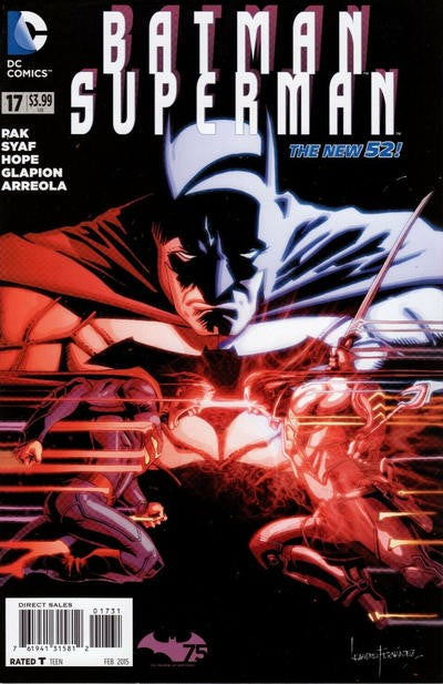 Batman Superman (2013) #17 1:25 Fernandez Var