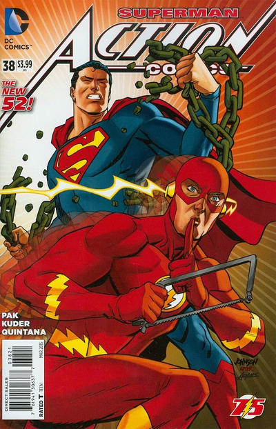 Action Comics (2011) #38 Johnson Var