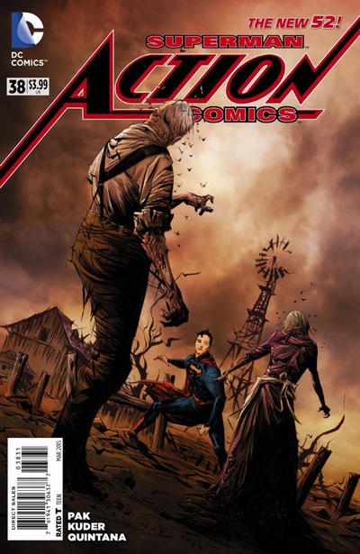 Action Comics (2011) #38 1:25 Jae Lee Var