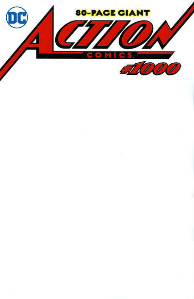 Action Comics (2016) #1000 Blank Var