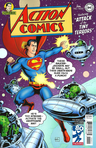 Action Comics (2016) #1000 Gibbons Var