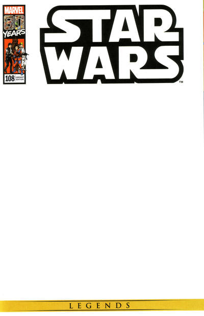 Star Wars (2019) #108 Blank Var Blank Covers Marvel Comics Default Title  