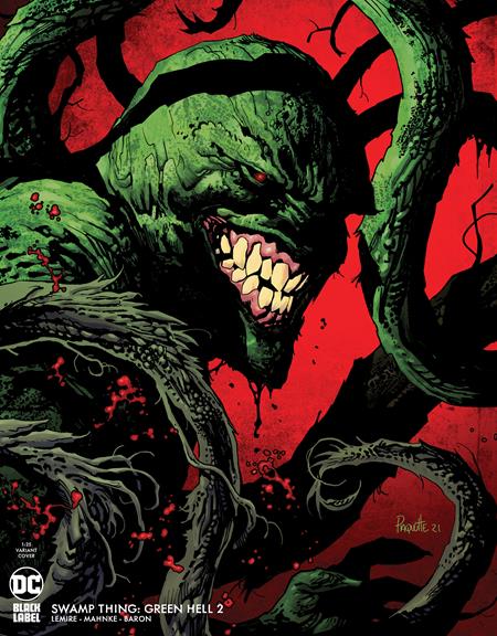 Swamp Thing Green Hell #02 1:25 Paquette Var