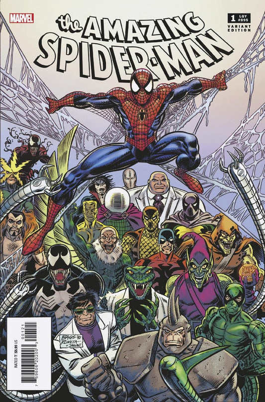 Amazing Spider-Man (2022) #01 1:100 Bagley/Romita Sr/Kieth Var