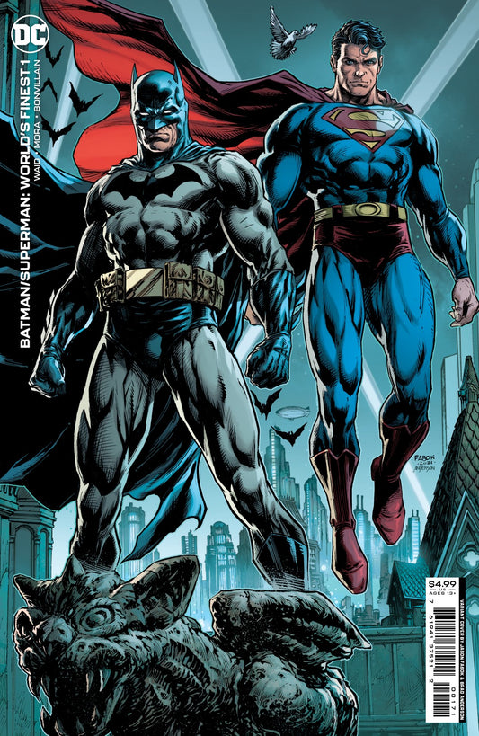 Batman Superman Worlds Finest #01 Fabok Var