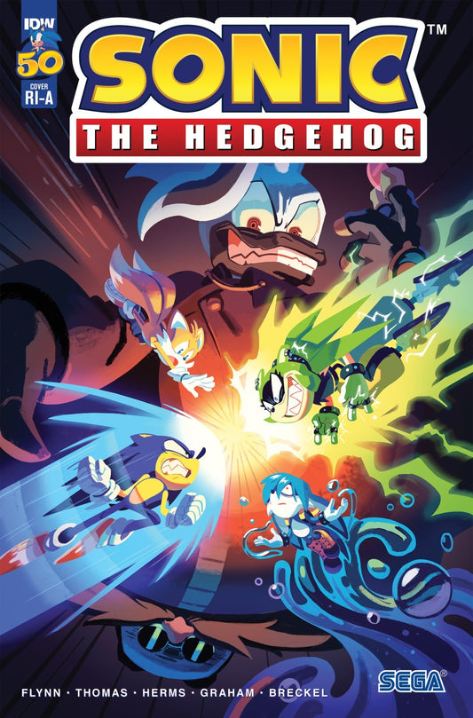 Sonic the Hedgehog (2018) #50 1:10 Fourdraine Var