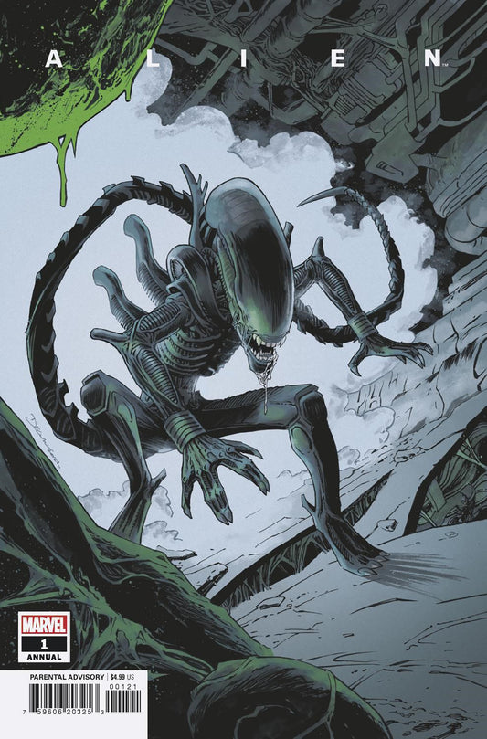 Alien (2021) Annual #01 Shalvey Var
