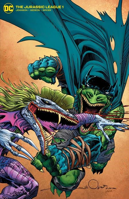 Jurassic League #01 1:25 Simonson Var