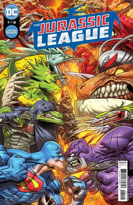 Jurassic League #01 2nd Ptg