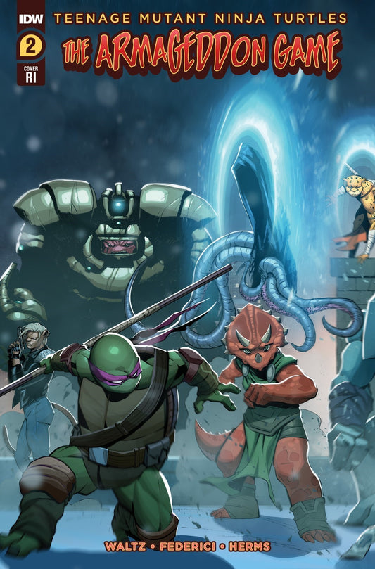 Teenage Mutant Ninja Turtles The Armageddon Game #02 1:10 Qualano Var