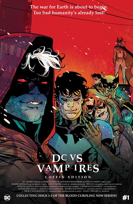 DC Vs Vampires Coffin Edition
