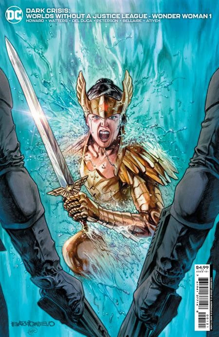 Dark Crisis Worlds Without a Justice League Wonder Woman #01 1:25 Barrionuevo Var