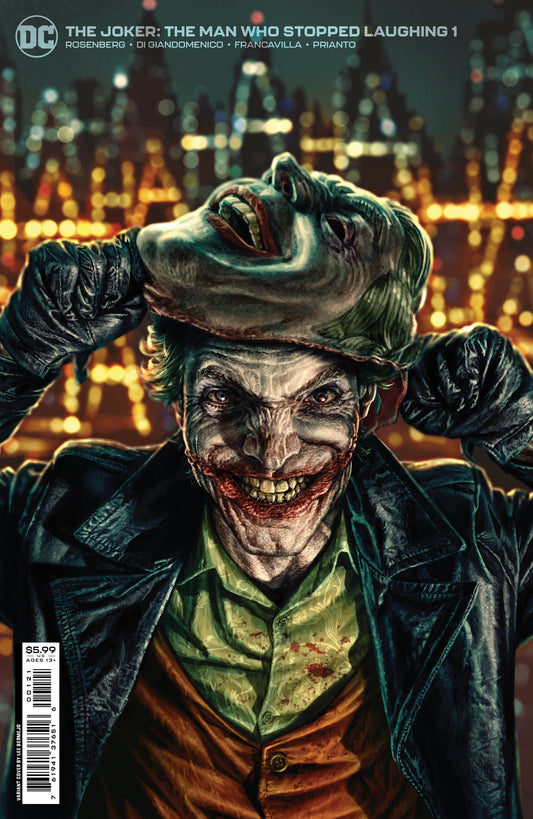 Joker the Man Who Stopped Laughing #01 Bermejo Var