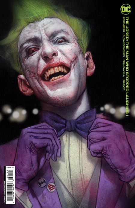 Joker the Man Who Stopped Laughing #01 1:50 Oliver Var Back Issues DC Comics Default Title  