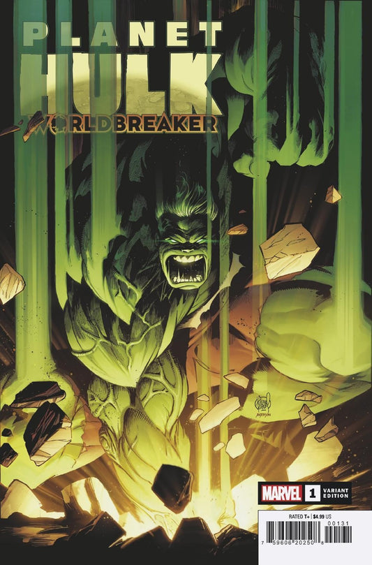 Planet Hulk Worldbreaker #01 1:25 Kubert Var