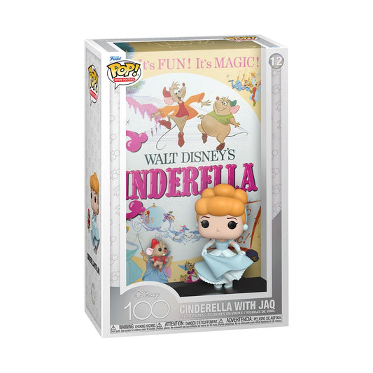 Pop Disney 100 12 Cinderella w/ Jaq