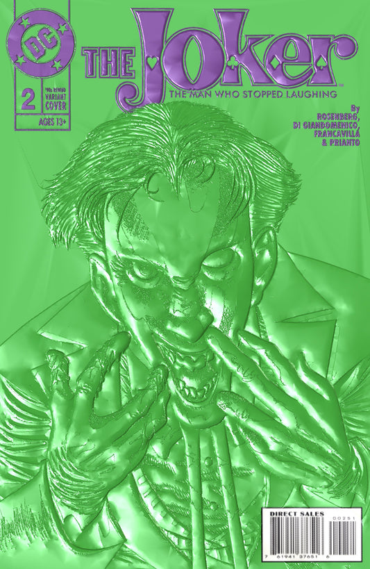 Joker the Man Who Stopped Laughing #02 Kelley Jones Var