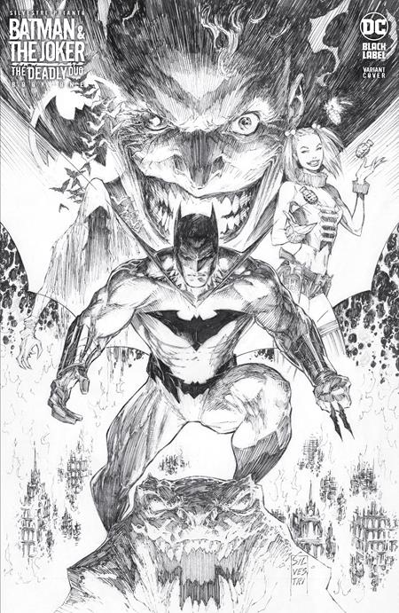 Batman & the Joker the Deadly Duo #01 1:250 Silvestri Var