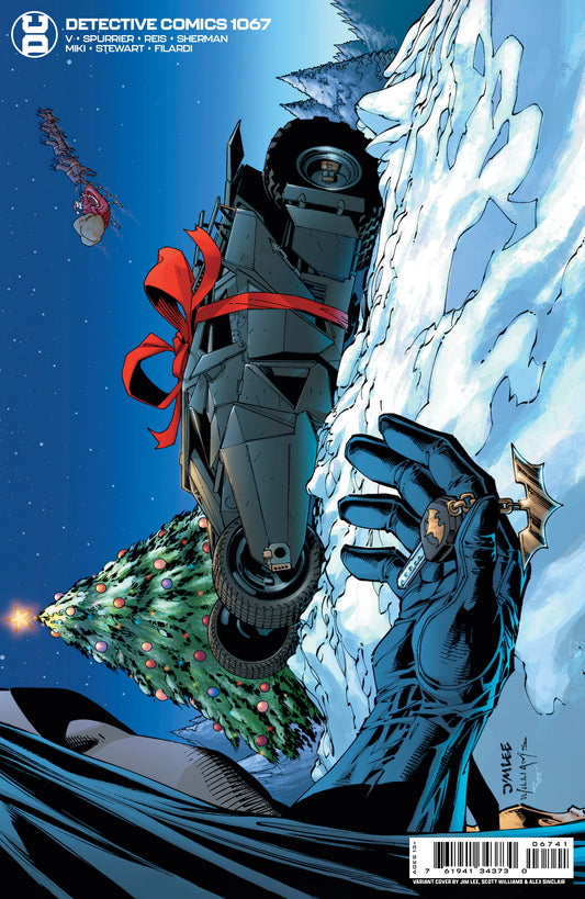 Detective Comics (2016) #1067 Jim Lee "Holiday Card" Var
