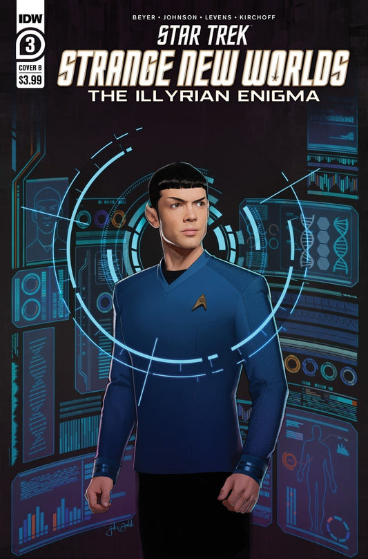Star Trek Strange New Worlds the Illyrian Enigma #03 Bartok Var