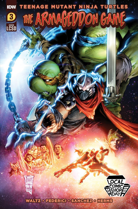 Teenage Mutant Ninja Turtles the Armageddon Game #03 PhilipTan LCSD Var