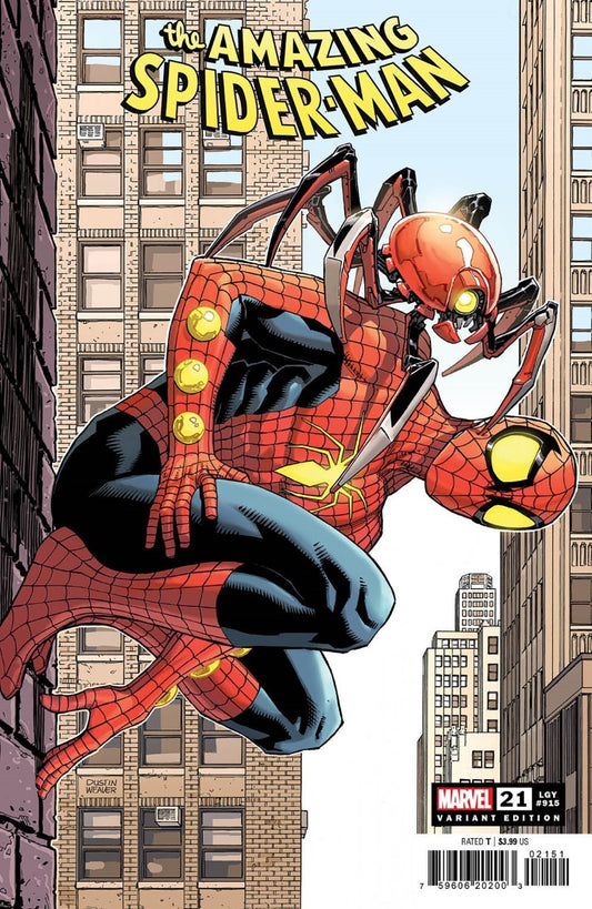 Amazing Spider-Man (2022) #21 1:25 Weaver Var
