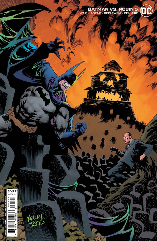 Batman Vs Robin #05 Kelley Jones Var