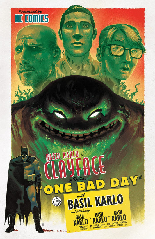 Batman One Bad Day Clayface #01 1:25 Sherman Var