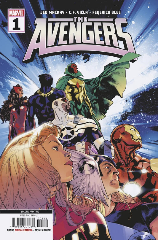 Avengers (2023) #01 2nd Ptg