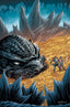 Godzilla Here There Be Dragons #05 1:10 Kirkham Var Independent IDW Publishing Default Title  