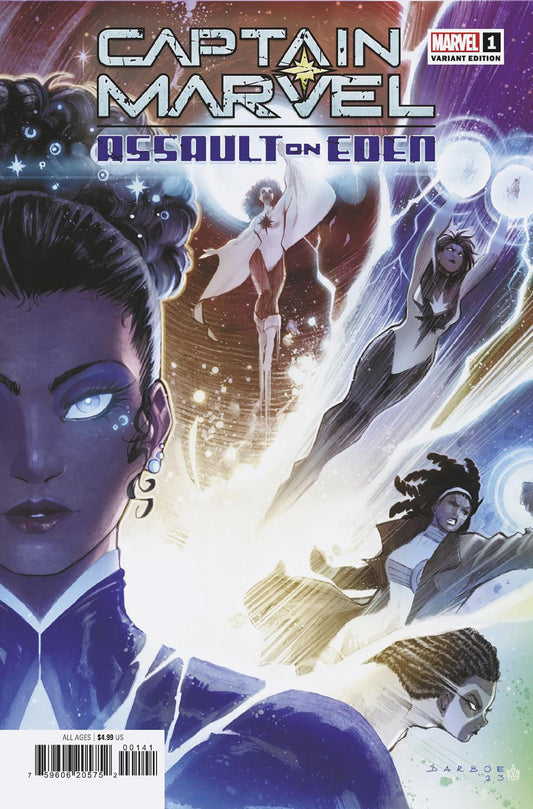Captain Marvel Assault On Eden #01 Darboe "Photon" Var