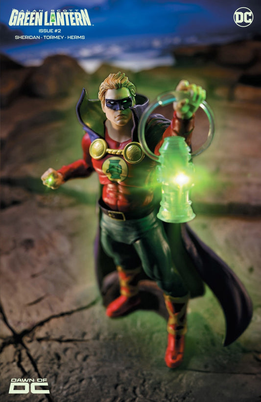 Alan Scott The Green Lantern #02 "Action Figure" Var